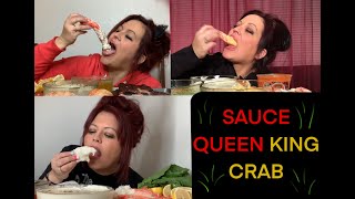 SAUCE QUEEN KING CRAB ONLY BITES compilation by ClipZone [upl. by Pilloff855]