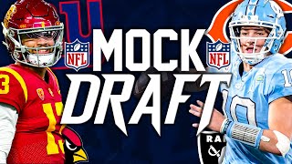 2024 NFL Mock Draft  New Team at 1 [upl. by Aicinod]