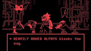 Underfell  Alphys Fight [upl. by Ydiarf]