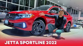 JETTA Sportline 2022 Rojo kings  La evolucion de RLine 2021 [upl. by Terence]