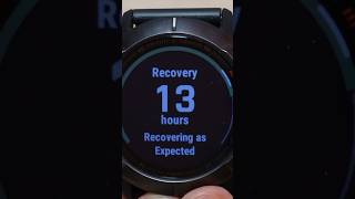 How To Access Your Recovery Hours On A Garmin Watch [upl. by Llebyram]