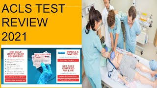 ACLS TEST REVIEW AMERICAN HEART ASSOCIATION 2024 [upl. by Ellenij]