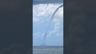 Giant Waterspout Forms Off Philippines Coast [upl. by Earej]