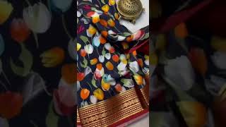 🇮🇳Pure Printed Mysore silk sarees💖120gsm thickness Price 13999Silk mark certified9148881693 [upl. by Sausa]