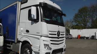 Mercedes Actros Interior 2015 [upl. by Drona]