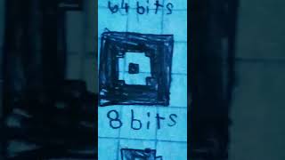 64 bits 32 bits 16 bits 8 bits 4 bits 2 bits 1 bits [upl. by Notnyw]