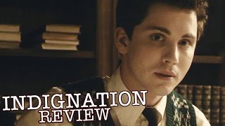 Sarah Gadon Logan Lerman in Philip Roths Indignation  Film Review [upl. by Anaer]