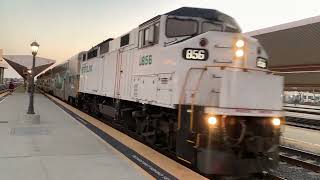 Metrolink SCAX 856 departure LA Union station [upl. by Gebler]