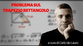 Problema sul trapezio rettangolo [upl. by Nada251]