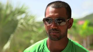 Keiron Pollard and Denesh Ramdin Talk CPL 2014 [upl. by Lasser634]