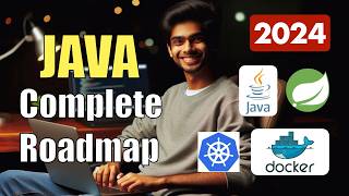 JAVA Full Roadmap In 2024  Free Resources  Spring Hibernate Docker Kubernetes [upl. by Feeley]