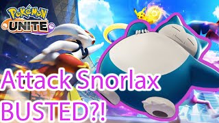 Pokémon Unite How BUSTED Can ATTACK Snorlax Be [upl. by Janek]