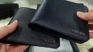 Prada men wallet [upl. by Airdnat]