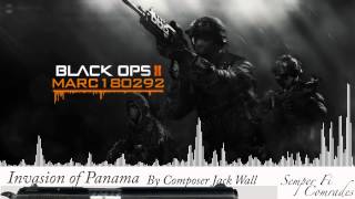 Black Ops 2 Soundtrack Invasion of Panama [upl. by Lyrrad]