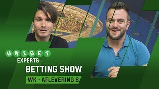 Unibet Experts – Betting Show WKaflevering 8 [upl. by Adur215]