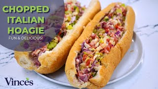 Ultimate Italian Hoagie Sandwich EPIC Chopped Creation [upl. by Hardin]