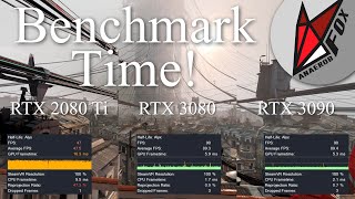 VR BENCHMARK TIME 001  Ich Teste Die RTX 2080 Ti vs RTX 3080 vs RTX 3090 in VR [upl. by Eerak267]