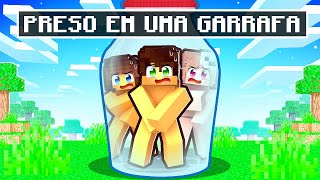 PRESO sem NADA em UMA GARRAFA com 2 GAROTAS no Minecraft [upl. by Efron]