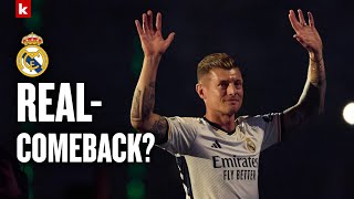 RealComeback Kroos quotAncelotti wohnt 100 Meter Luftlinie von mirquot I Real Madrid [upl. by Akeimat]