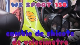 CAMBIAR CHICOTE DE VELOCÍMETRO A TU WS SPORT EN 5 MIN 😜 [upl. by Ysnap40]