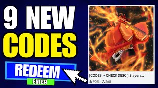 UPDATE NEW ROBLOX SLAYERS UNLEASHED CODES 2024  BE QUICKLY  PART 94 [upl. by Elahcar258]