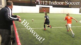 Wasatch JS vs Wasatch BA  U12 Indoor Soccer [upl. by Noived356]