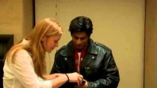 Shah Rukh Khan gets measured for London wax statue Madame Tussaud [upl. by Bein607]