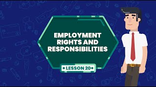 Lesson on Employment rights and Responsibilities in the UK [upl. by Leahpar]