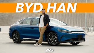 BYD Han  La tercera revolución automotriz  Reseña [upl. by Ahsinyt216]