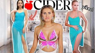 TRYING ON SHOP CIDER…RUTHLESS REVIEW [upl. by Etnaik]