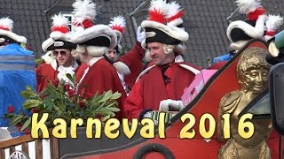 Karneval 2016 in Aachen Richterich in 4K [upl. by Llertnad]