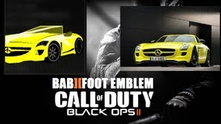 Black Ops II Emblem  Mercedes SLS AMG [upl. by Pettiford796]