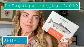 Patagonia Provisions 🐟 Salmon Review  Campingbackpacking must have  Nicole Gillian [upl. by Hgielime]