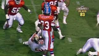 Steve Atwater hits Christian Okoye [upl. by Assiralc836]