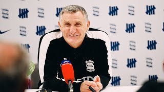 Tony Mowbray  Birmingham City v Swansea City  Sky Bet Championship prematch press conference [upl. by Natalya905]