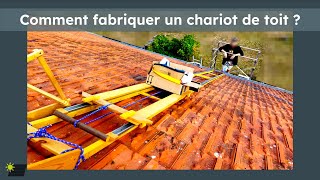 Solaire Fabrication dun chariot de toit pour PV DIY ou tuiles [upl. by Rafi712]