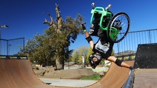 Wheelchair Freestyle  Wheelz  Gnarly [upl. by Eliam]