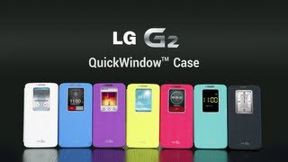 LG G2  QuickWindow Case [upl. by Ilrahs]