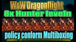 WoW Multiboxing 8 Jäger in Dragonflight 🏹 So einfach ist das 💡🛑 WoW Gold Guide [upl. by Rehctelf]