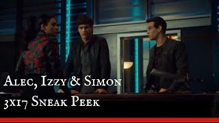 Alec Izzy amp Simon “Simon goes undercover”  3x17 Sneak Peek  Shadowhunters [upl. by Meehan]