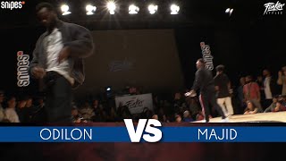 SNIPES FUNKIN STYLEZ 2019  Hip Hop Best 16  ODILON vs MAJID [upl. by Aiekan]