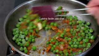 Comment cuisiner les petits pois surgelés [upl. by Esiuole]