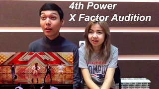 4th Power performs Jessie J Nicki Minaj Ariana Grande X Factor Audition  Reaction [upl. by Redyr379]