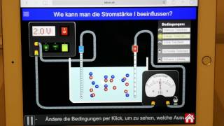 Elektrische Leitfähigkeit  Simulator AK Kappenberg Chemie  AK MiniLabor X140 [upl. by Marden]