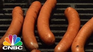 Taste Test Top 10 Hot Dogs According To The New York Times  CNBC [upl. by Esimorp]