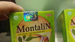 MONTALIN asli atau palsu [upl. by Chloris]