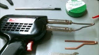 Review Weller D 550 Soldering Gun [upl. by Nwatna]