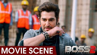 Boss 2  Movie Scene  Jeet Shubhashree Nusraat Faria  Baba Yadav [upl. by Fidellia]