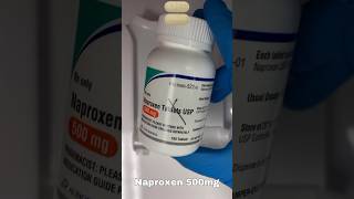 Naproxen 500mg pharmaceutical pharma science satisfying pharmecy pharm pharmacy pharmacytech [upl. by Ciapha]