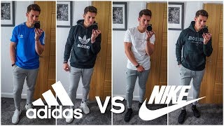 NIKE vs ADIDAS  Mens Outfit Challenge  Which Brand Is Better [upl. by Roddy]